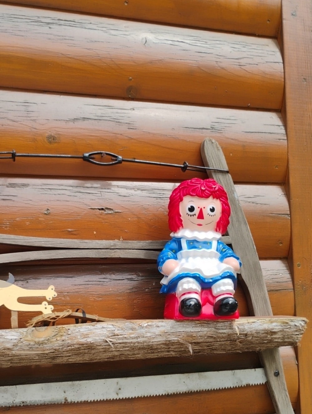 🎁 1972 Raggedy Ann Bank RARE, HTF - Picture 3 of 12